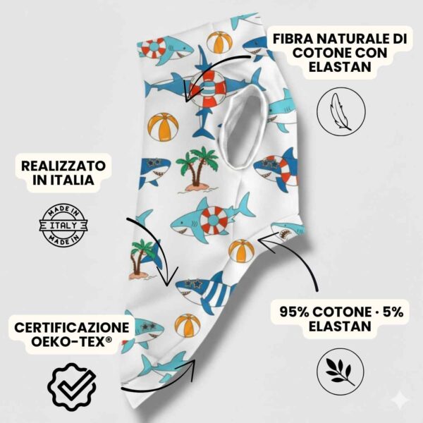 Maglietta Cotone Squaletti Maglietta Cotone Squaletti