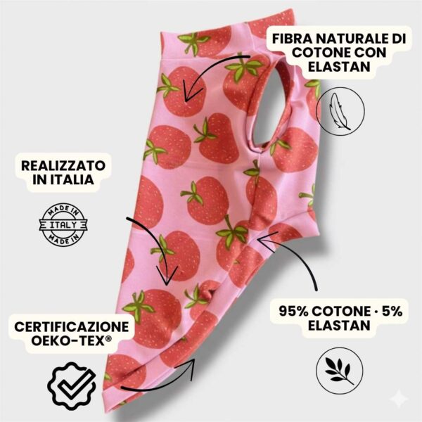 Maglietta Cotone Fragoline Maglietta Cotone Fragoline