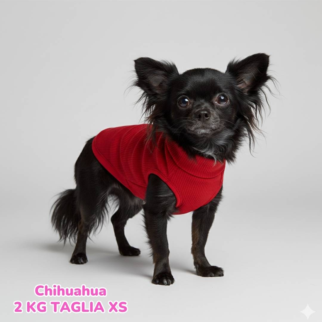 Felpa Cotone Primavera Rossa