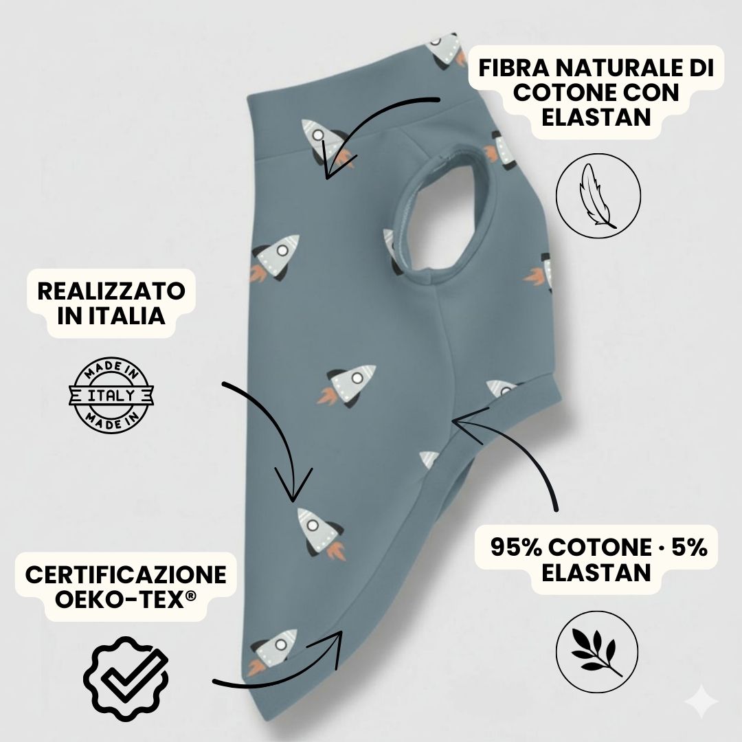 Felpa Cotone Primavera Space