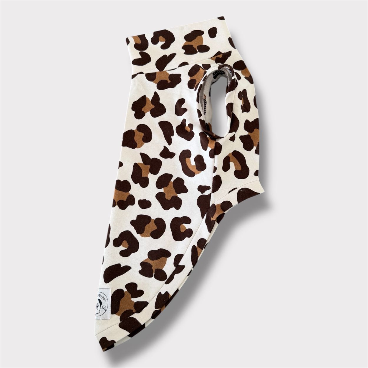 Felpa Cotone Primavera Leopard