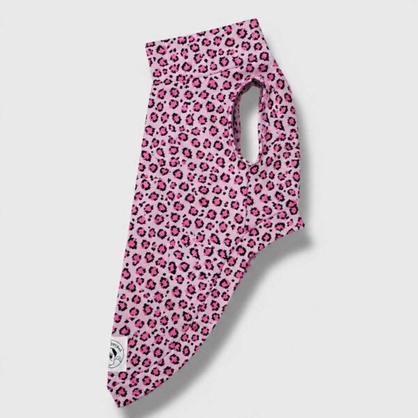 Felpa Cotone Leopard Rosa