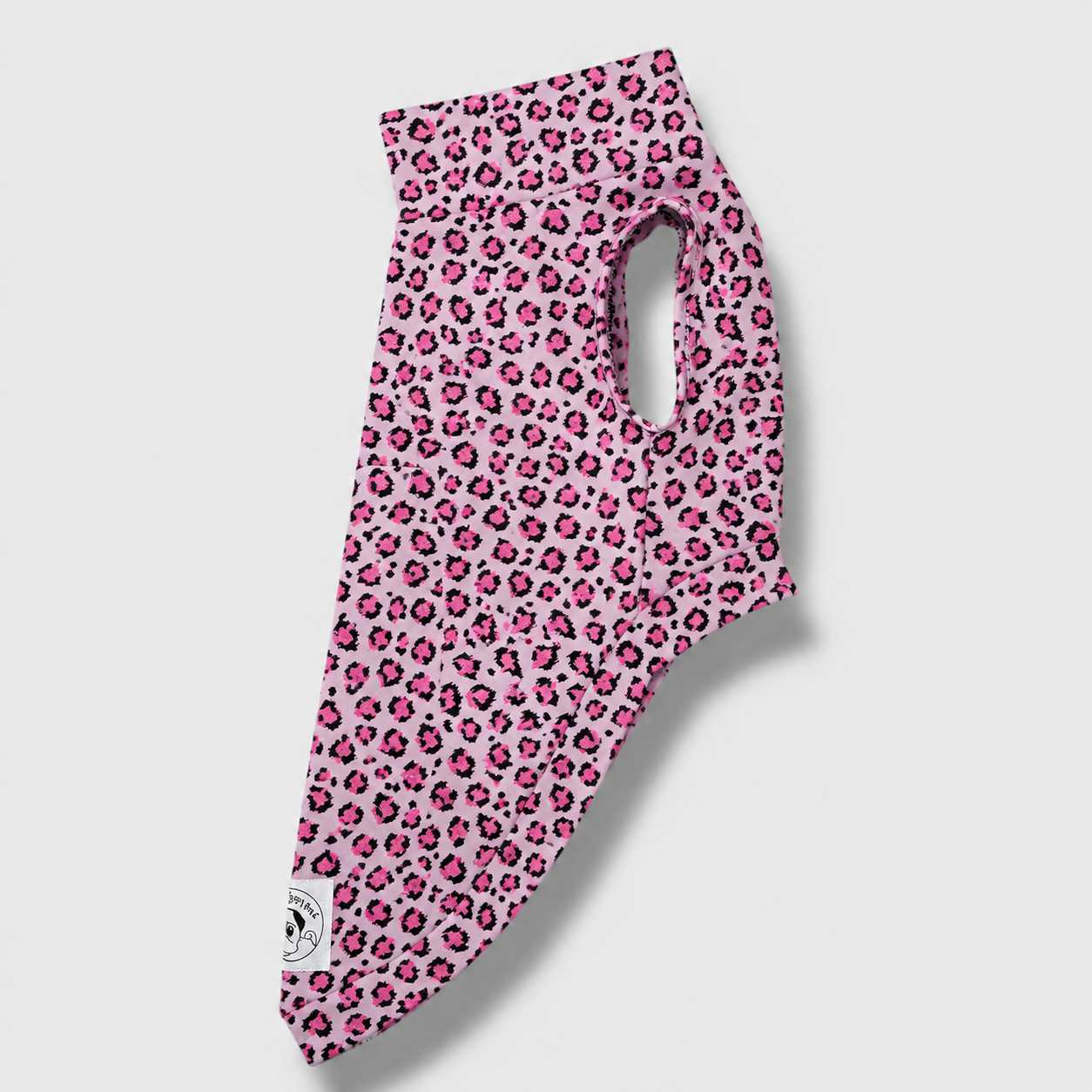 Felpa Cotone Leopard Rosa