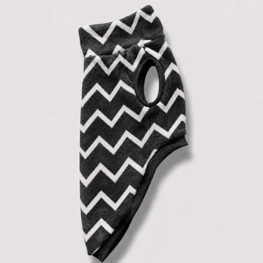 Pile Pelliccia Zig Zag