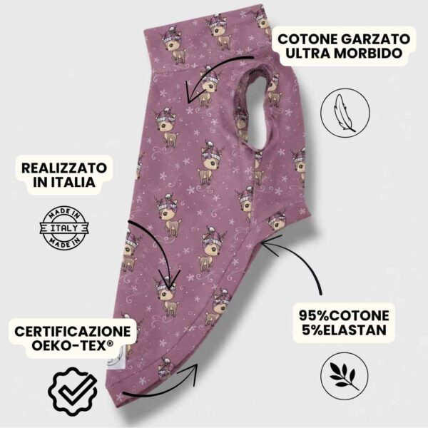 Maglietta Cotone Cagnolini Maglietta Cotone Cagnolini