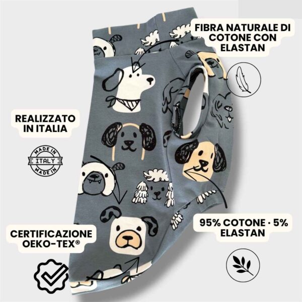 Maglietta Cotone Cagnolini Maglietta Cotone Cagnolini