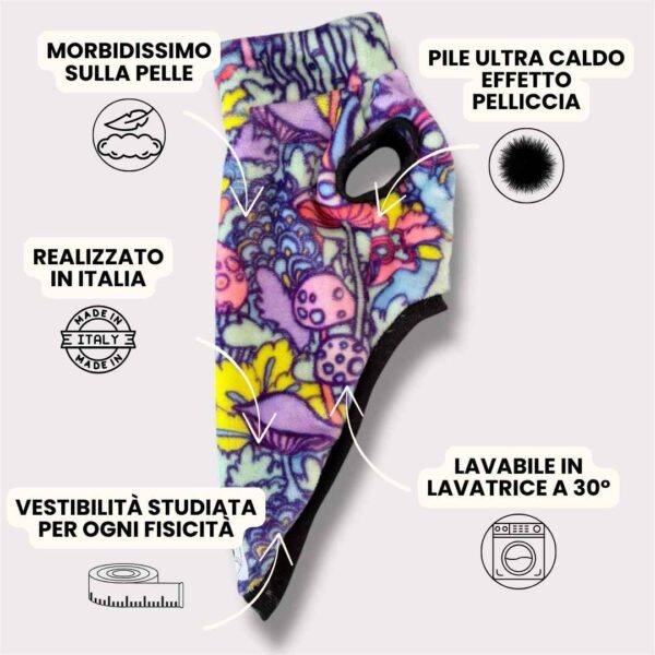 Pile Pelliccia Mushroom