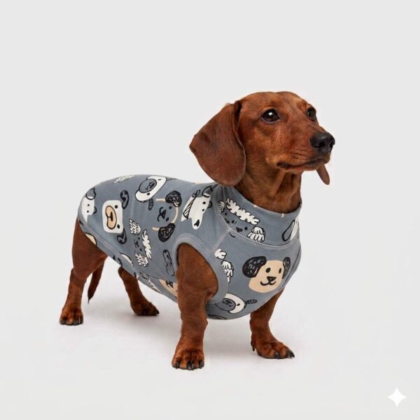 Maglietta Cotone Cagnolini Maglietta Cotone Cagnolini