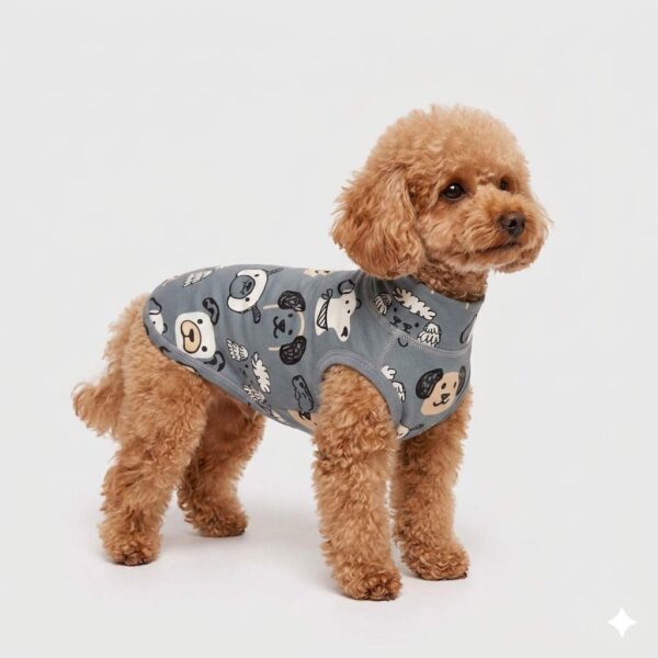 Maglietta Cotone Cagnolini Maglietta Cotone Cagnolini