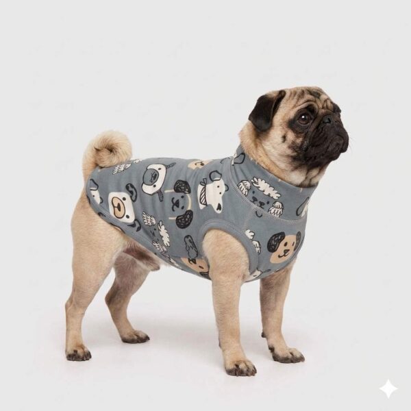 Maglietta Cotone Cagnolini Maglietta Cotone Cagnolini
