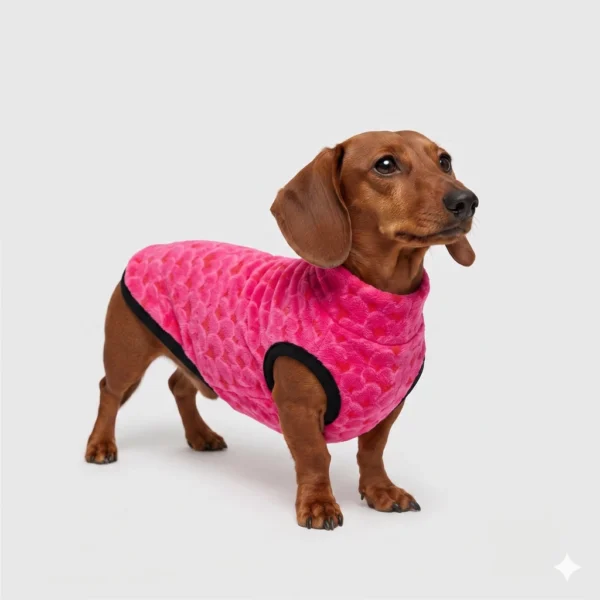 Pile Pelliccia Cuori Fucsia Pile Pelliccia Cuori Fucsia