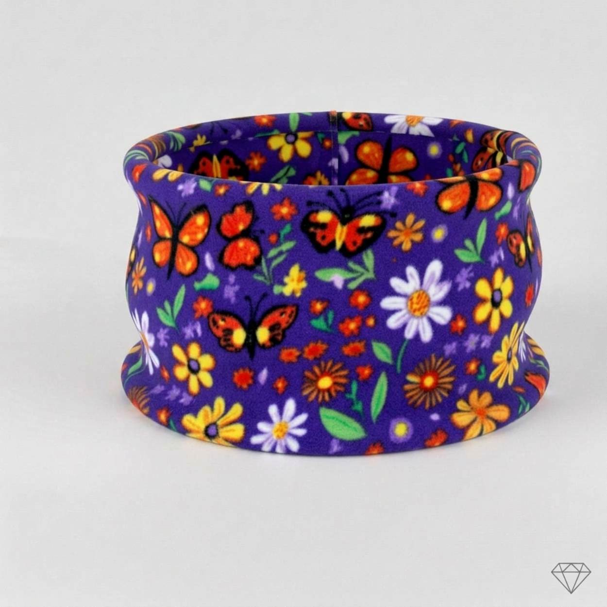 Scaldacollo Pile Farfalle Viola