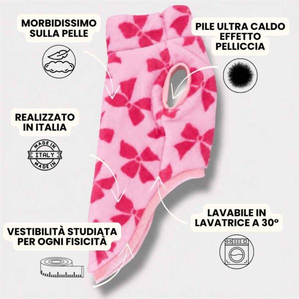 Pile Pelliccia Fiocchi Pile Pelliccia Fiocchi
