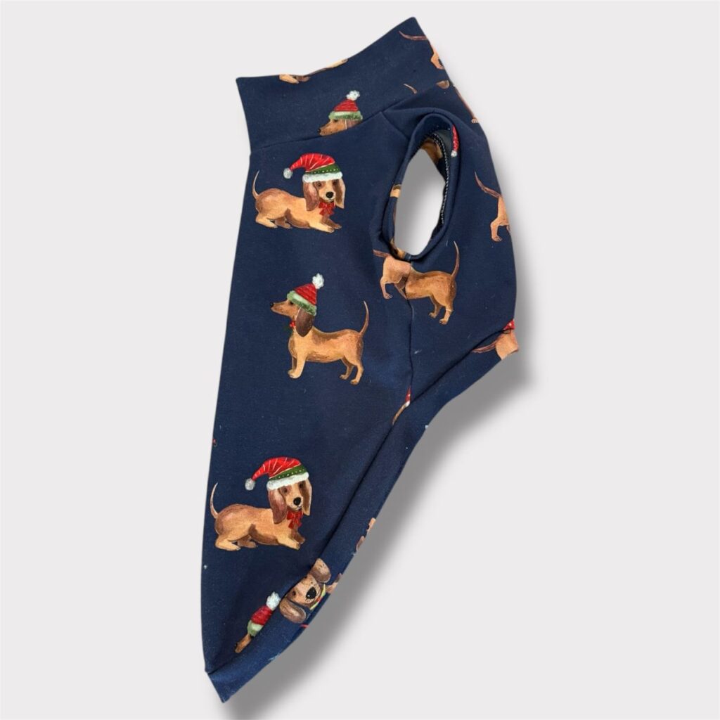 Felpa Cotone Bassotti Natale