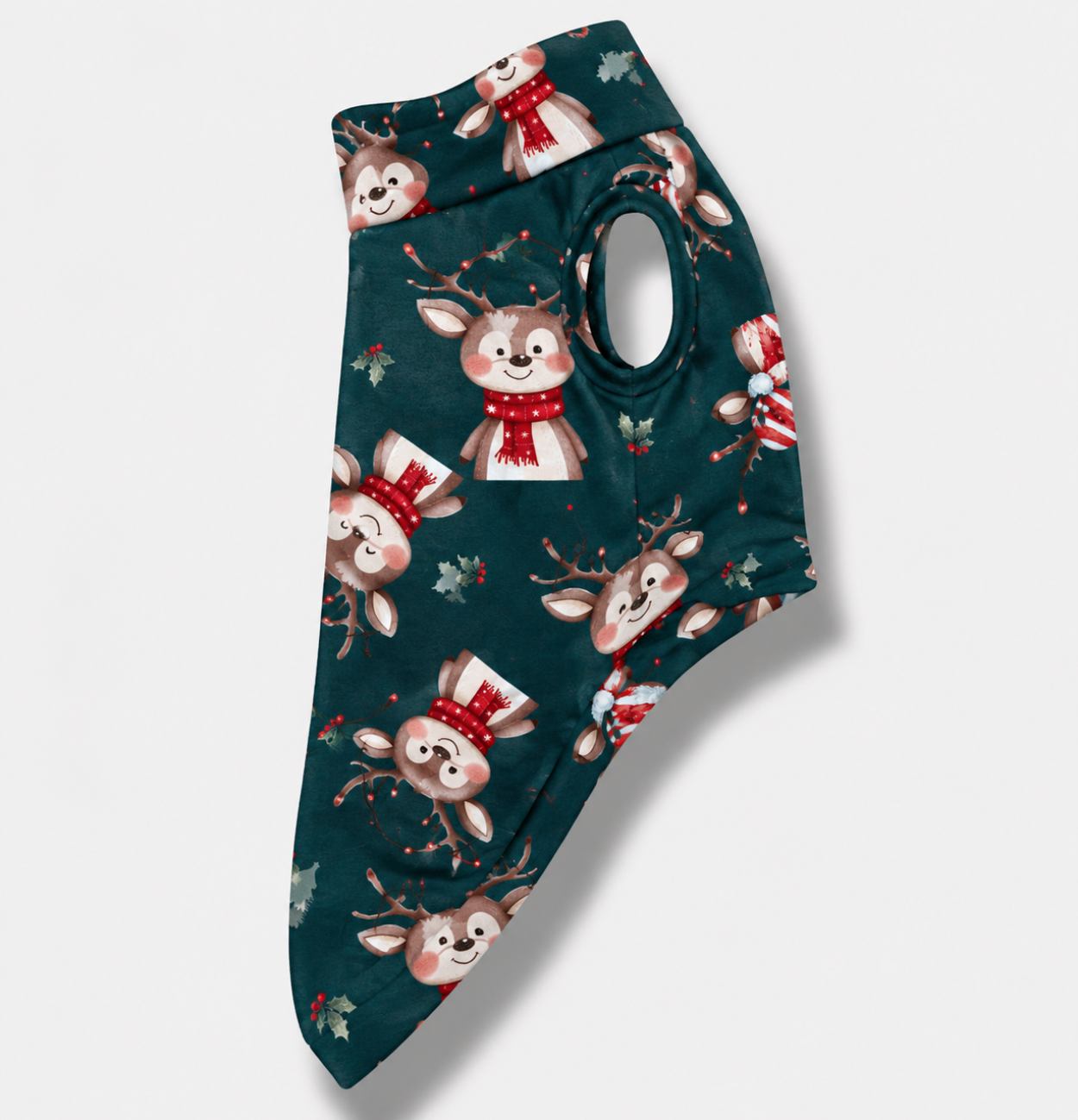 Felpa Cotone Renne Natale