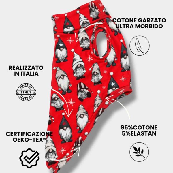 Felpa Cotone Garzato Gnomi