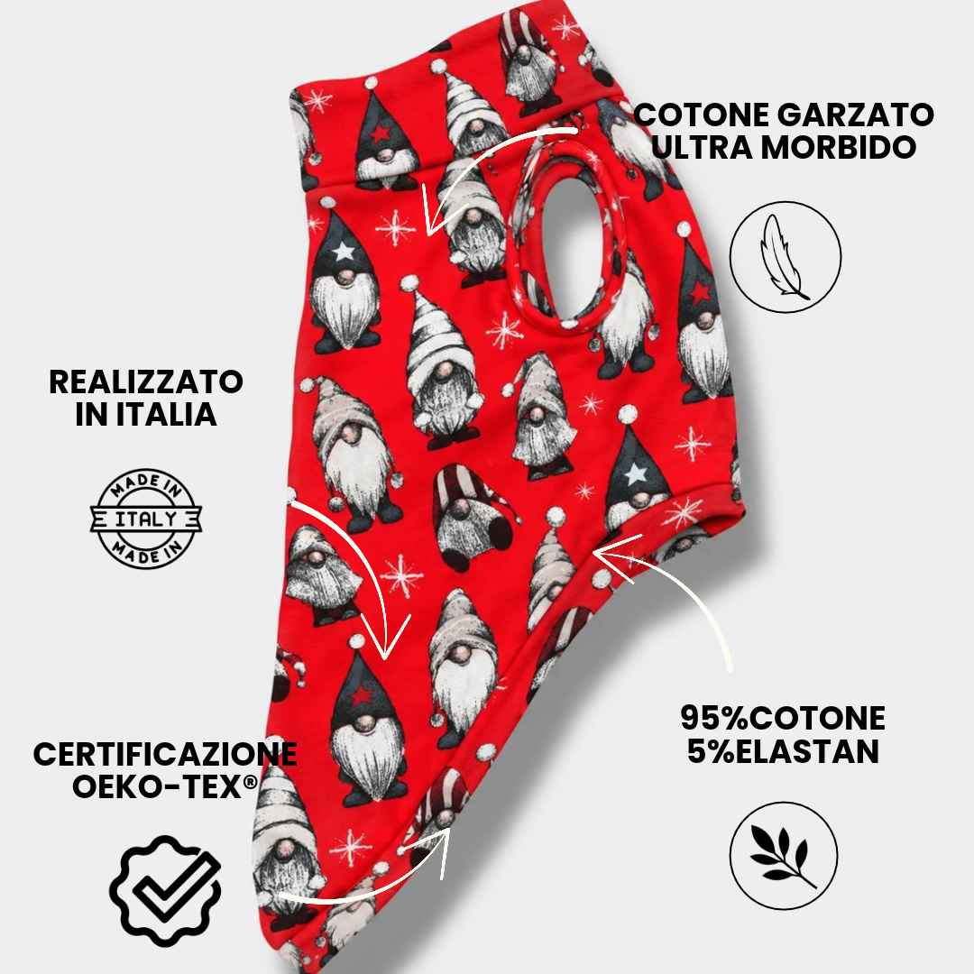 Felpa Cotone Garzato Gnomi